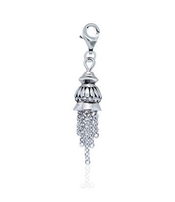 Aladdin's Lamp Shaped Silver Charms CH-32